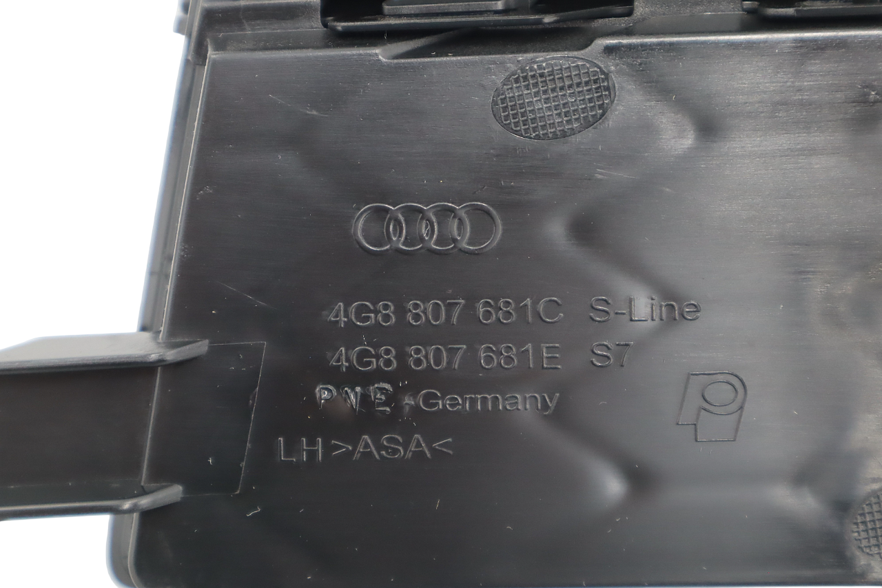 Original Audi A7 Luftführungsgitter links satinschwarz