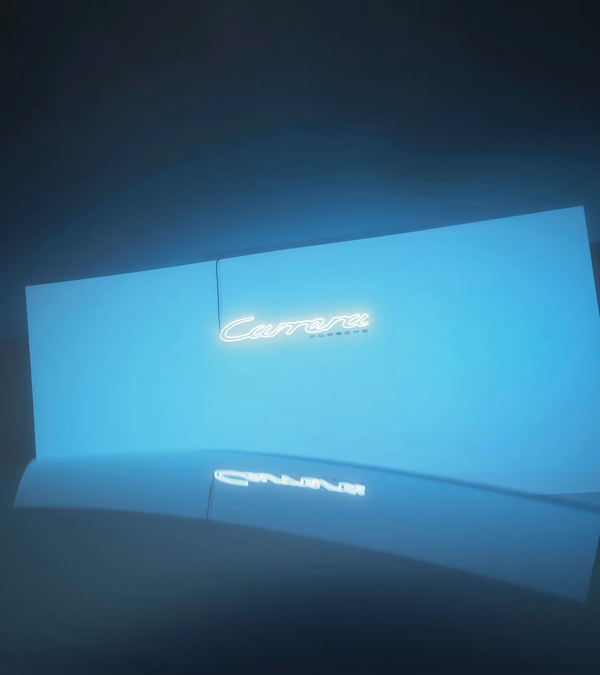 Original Porsche Carrera Leuchtschriftzug, Leuchtschild Ltd. - WAP0505400RCLS