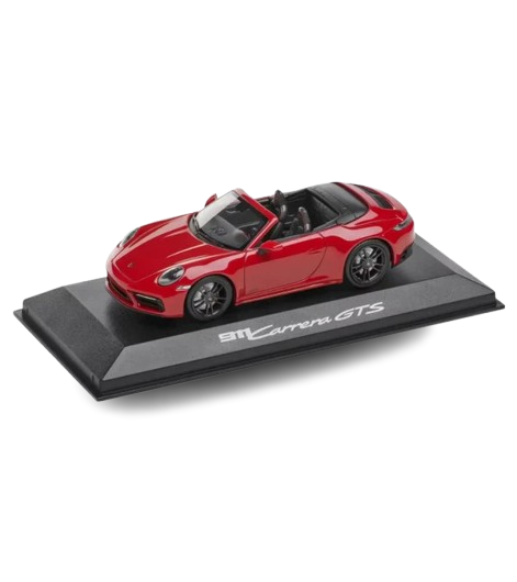 Original Porsche 911 Carrera GTS Cabriolet Modellauto 1:43, rot - WAP0200320PCGC