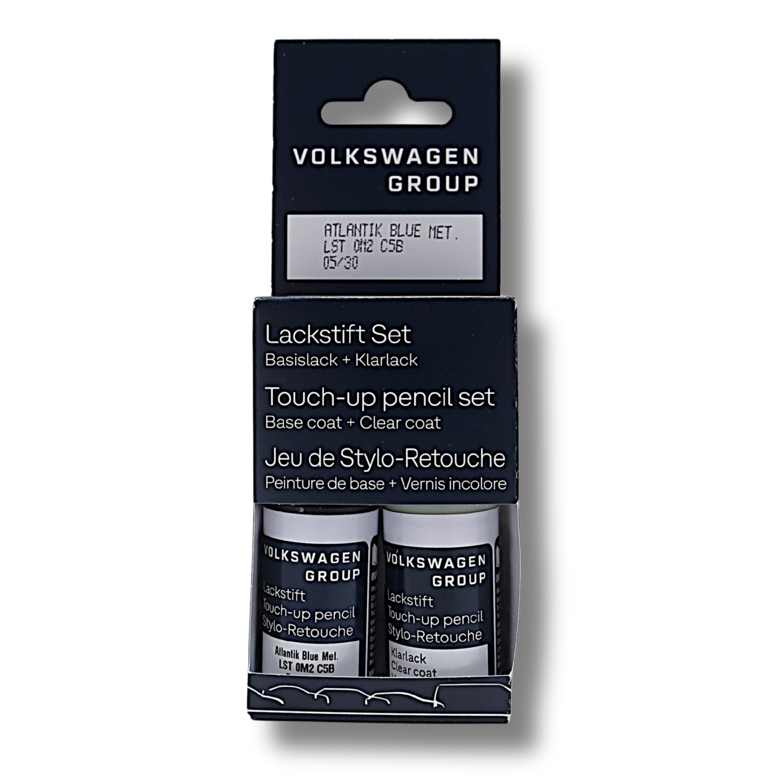 Original Audi VW SEAT Skoda Lackstiftset LY9T mythosschwarz-metallic LST0M2Y9T