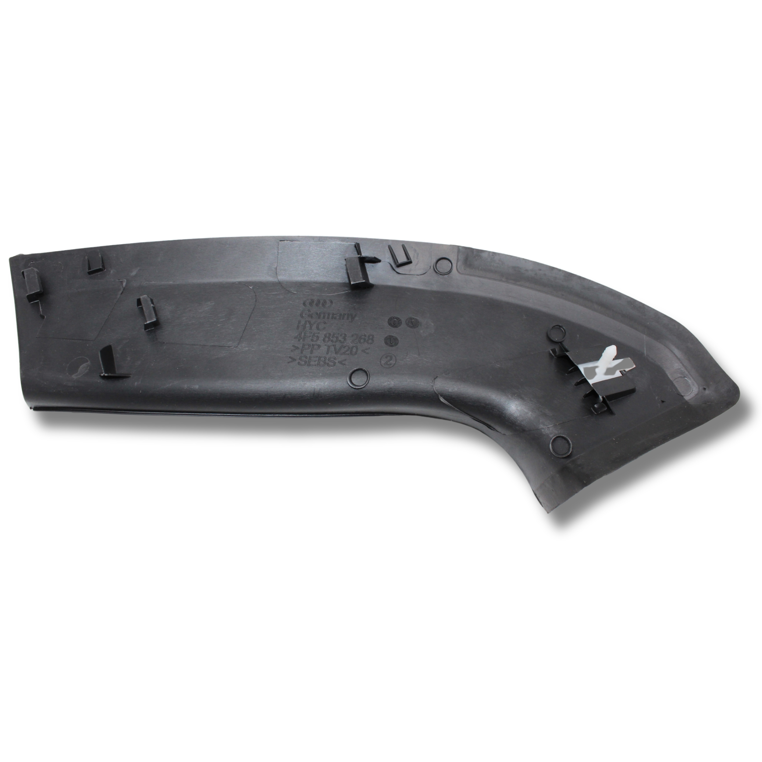 Original Audi A6 Abdeckung für Regenrinne hinten rechts schwarz