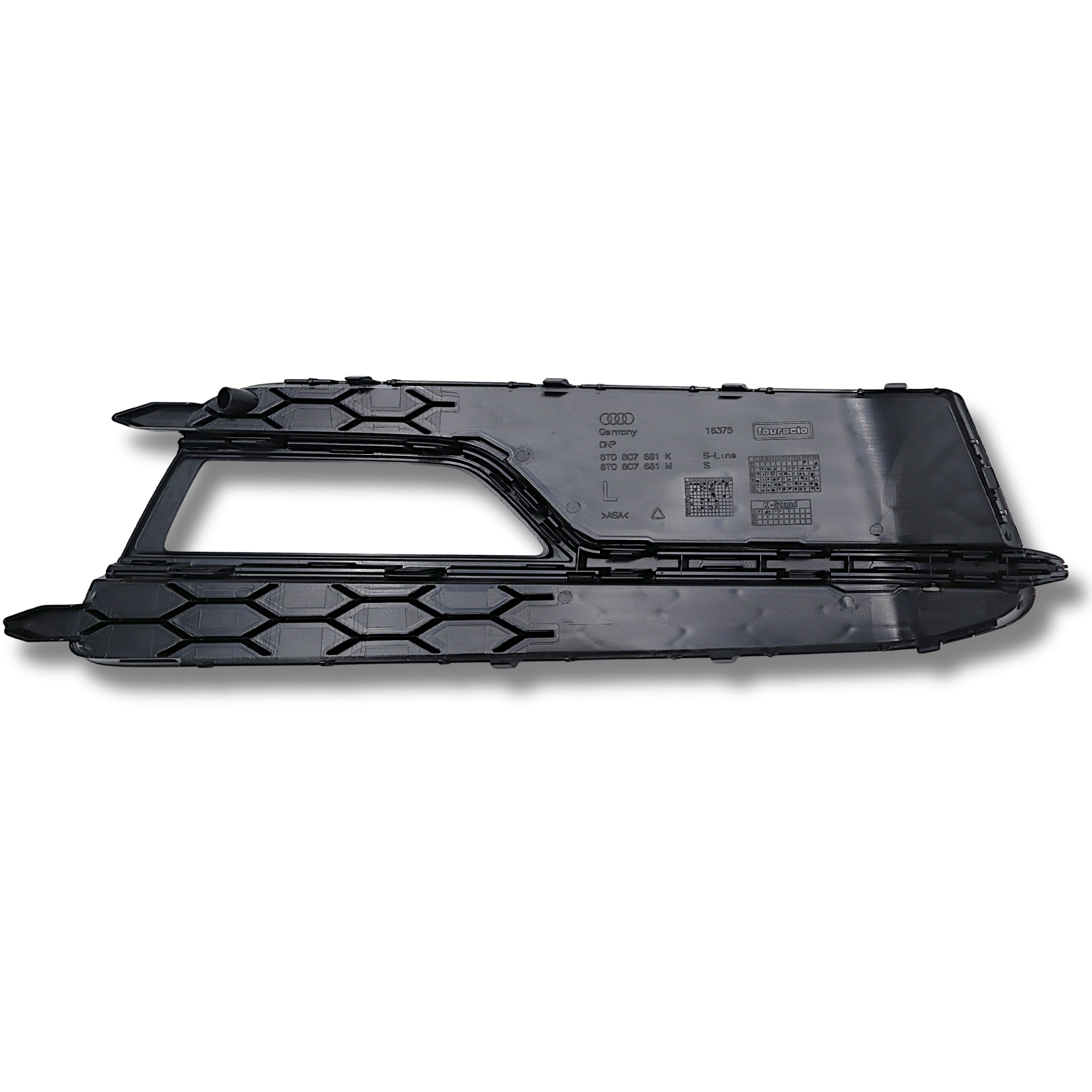 Original Audi A5 Luftführungsgitter links satinschwarz