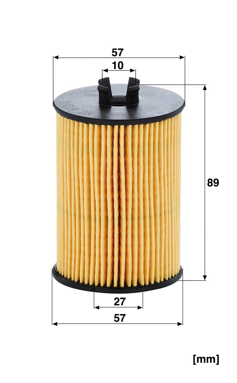 Original MANN-Filter HU612/1X ÖLFILTERELEMENT Metallfrei Mercedes