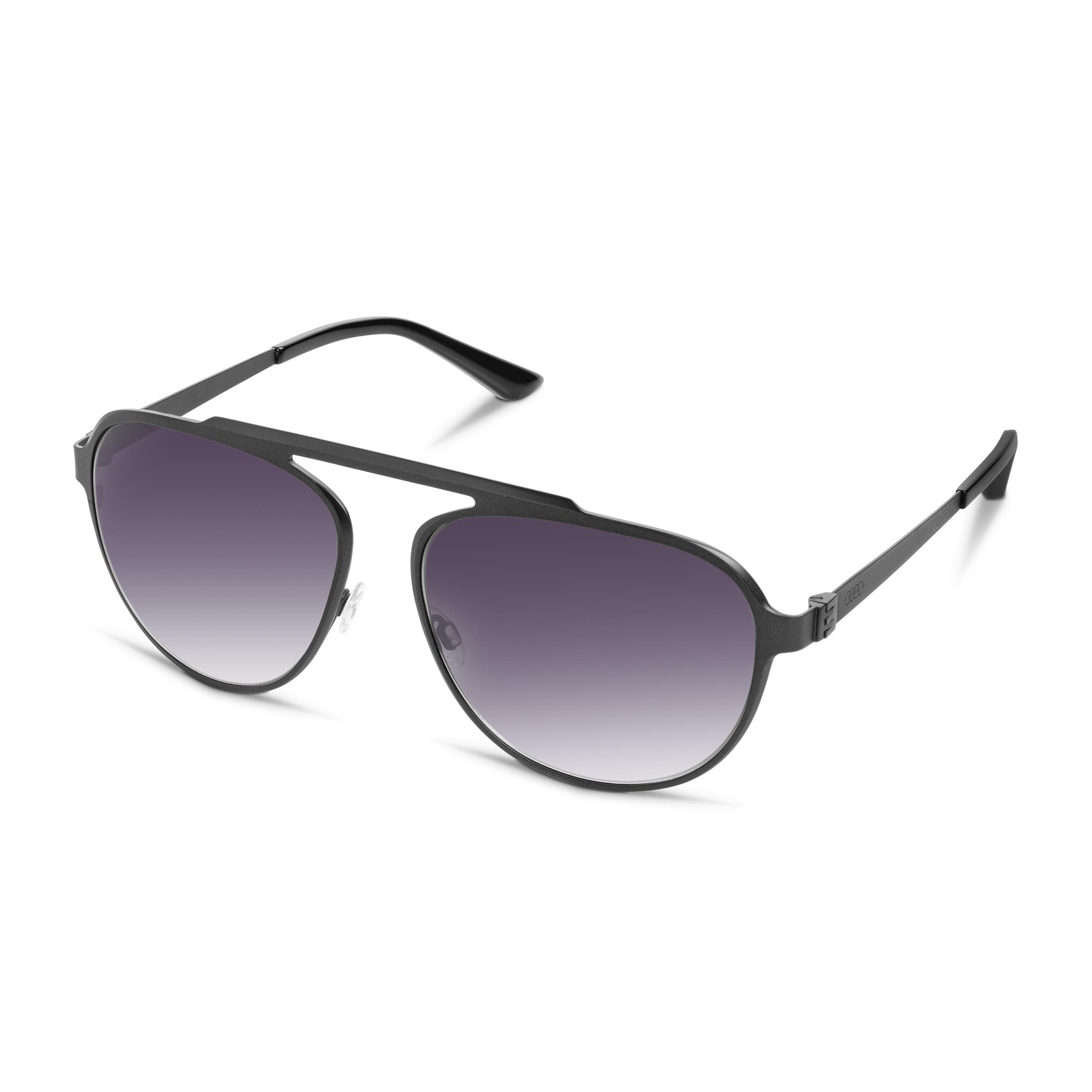 Original Audi Sonnenbrille, Pilot, anthrazit