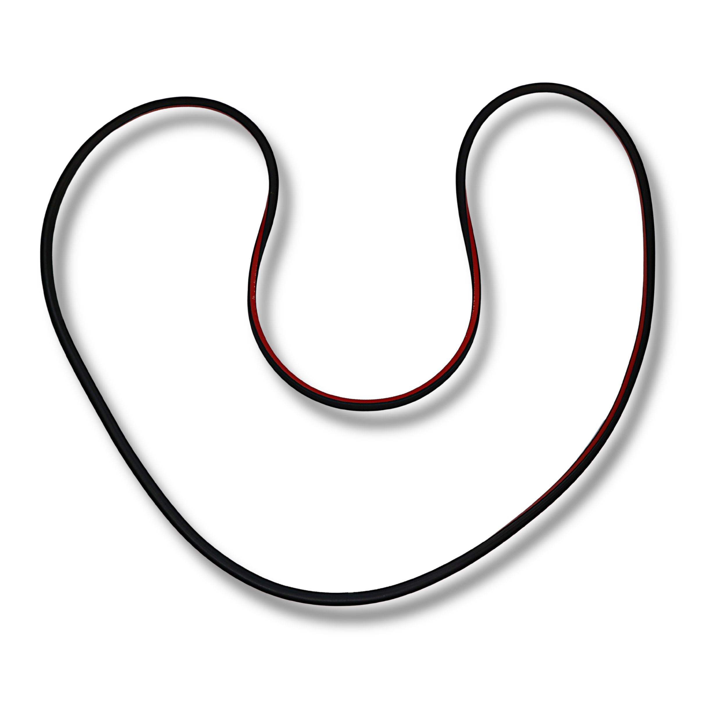 Original Volkswagen Touran Türdichtung hinten links außen, schwarz - 5TA839701E 5AP