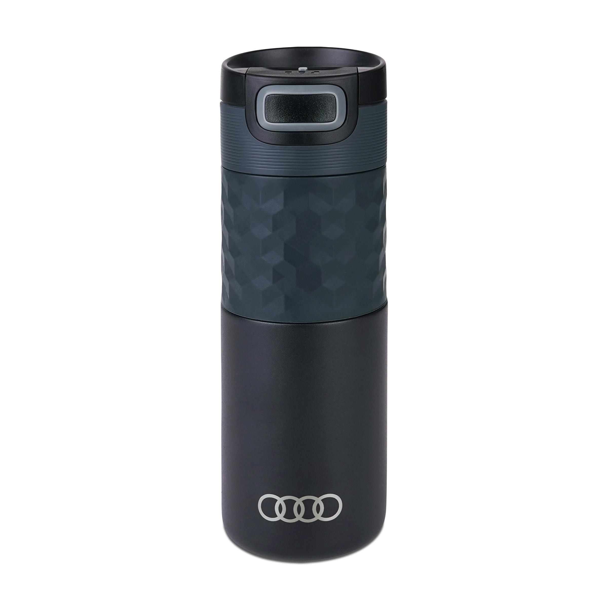 Original Audi Isolierbecher, Edelstahl, schwarz 