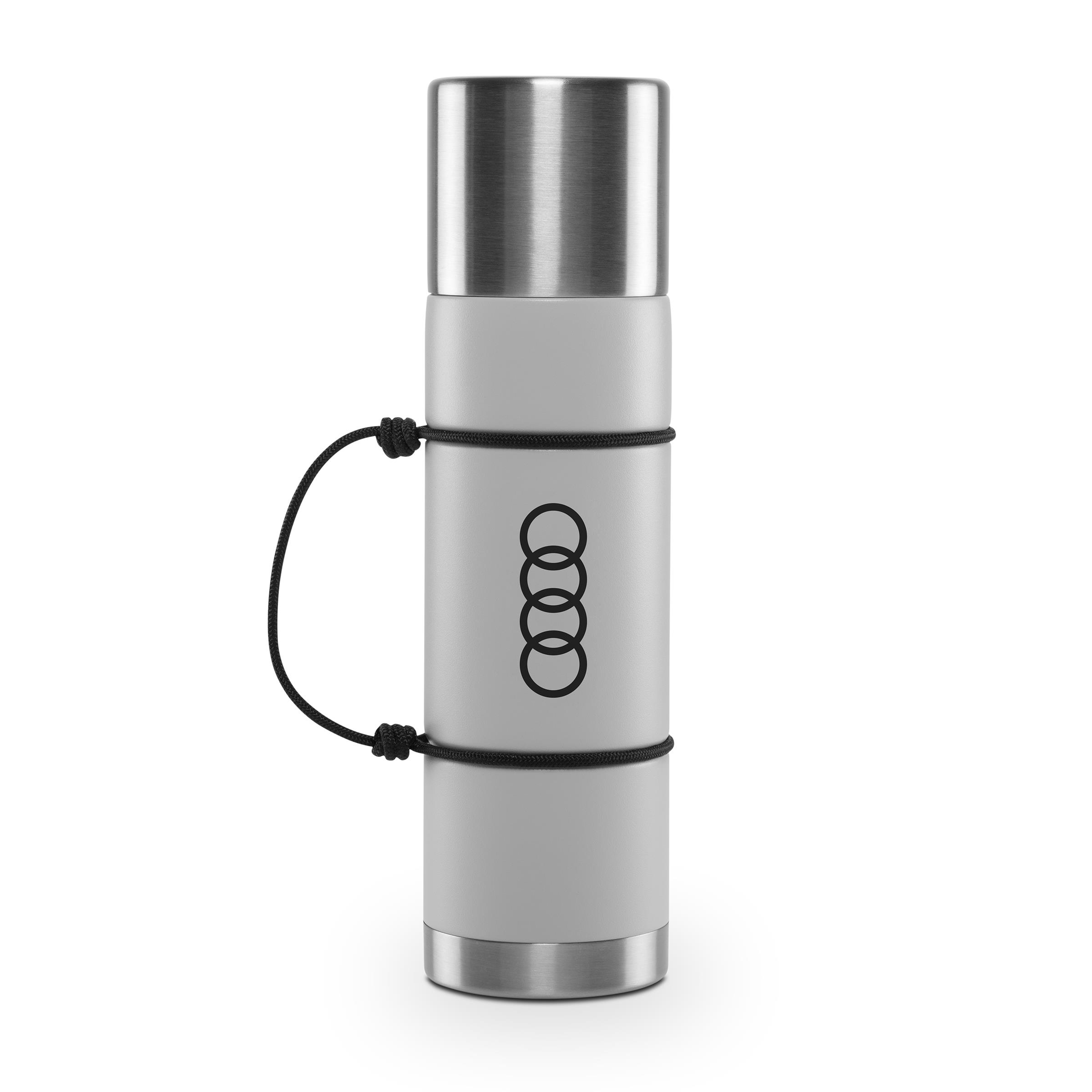 Original Audi Isolierflasche, grau
