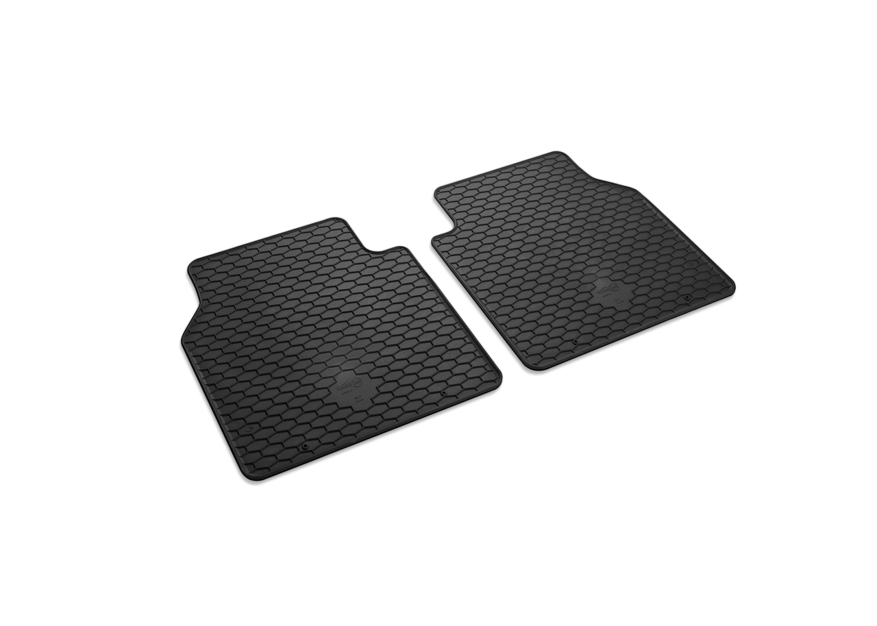 Original VW ID.7 Satz Allwetterfußmatten Gummimatten Set vorne & hinten mit Druckknopf-Befestigung