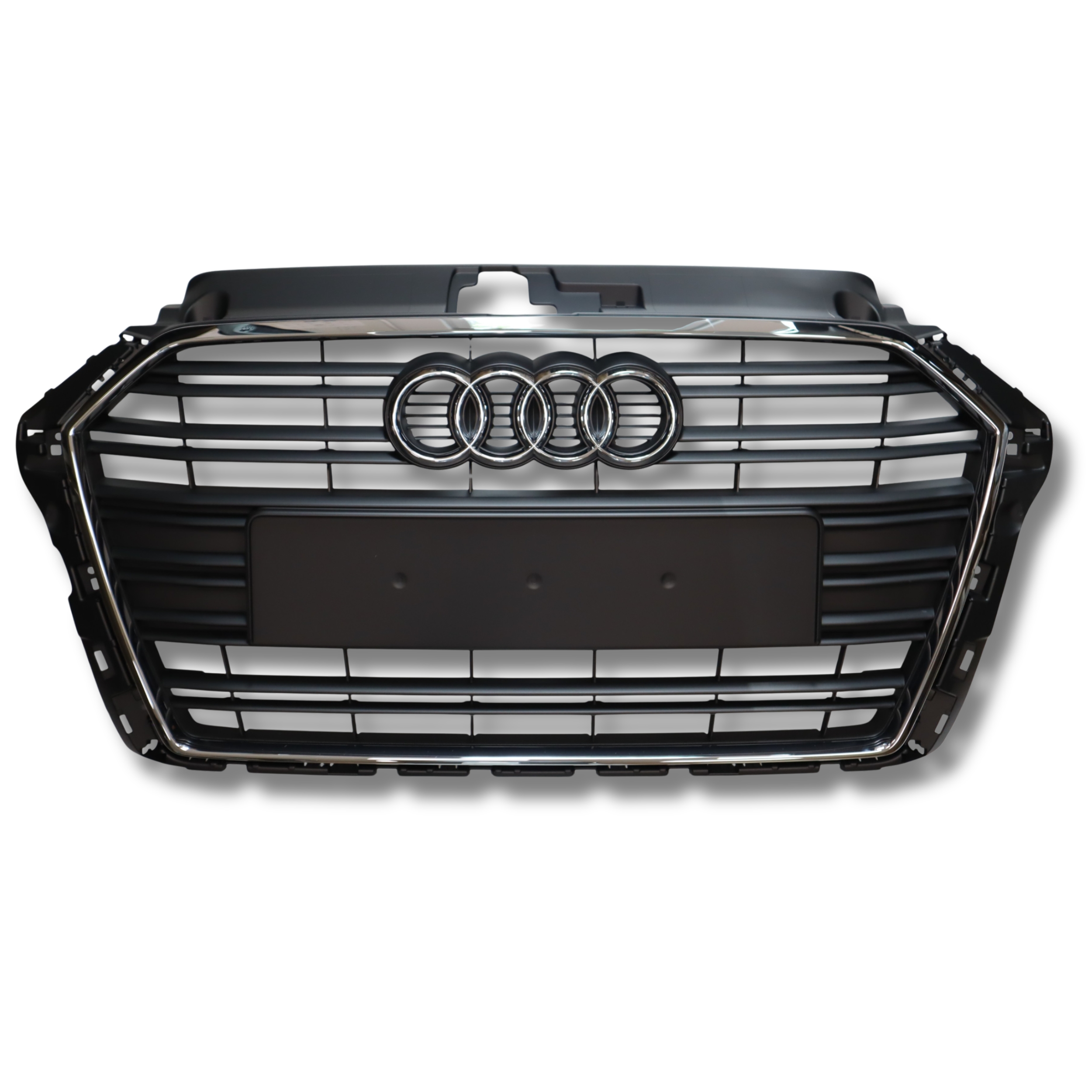 Original Audi Kühlergrill, schwarz/chrom – 8V3853651AA3FZ