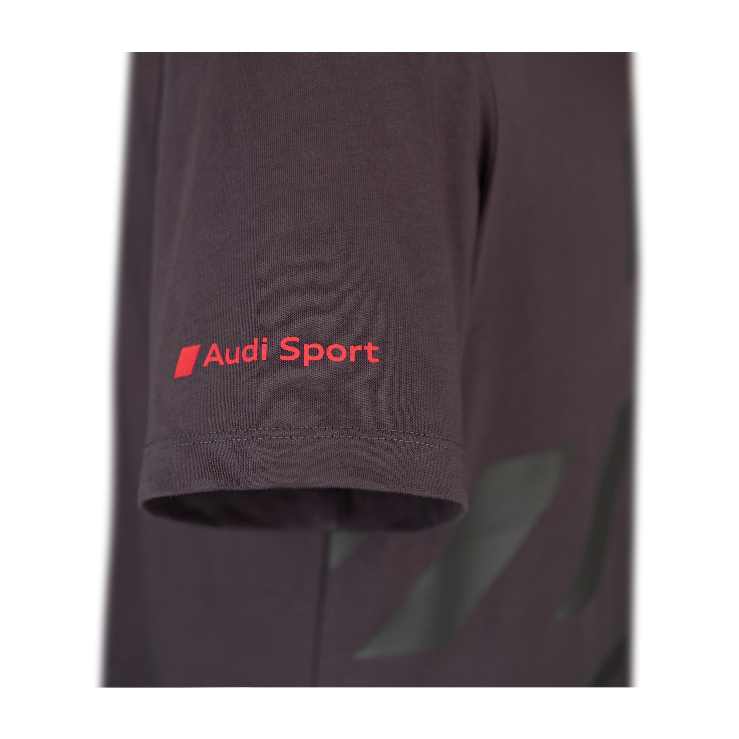  Audi Sport T-Shirt RS Q e-tron, Herren, grau, Gr. S