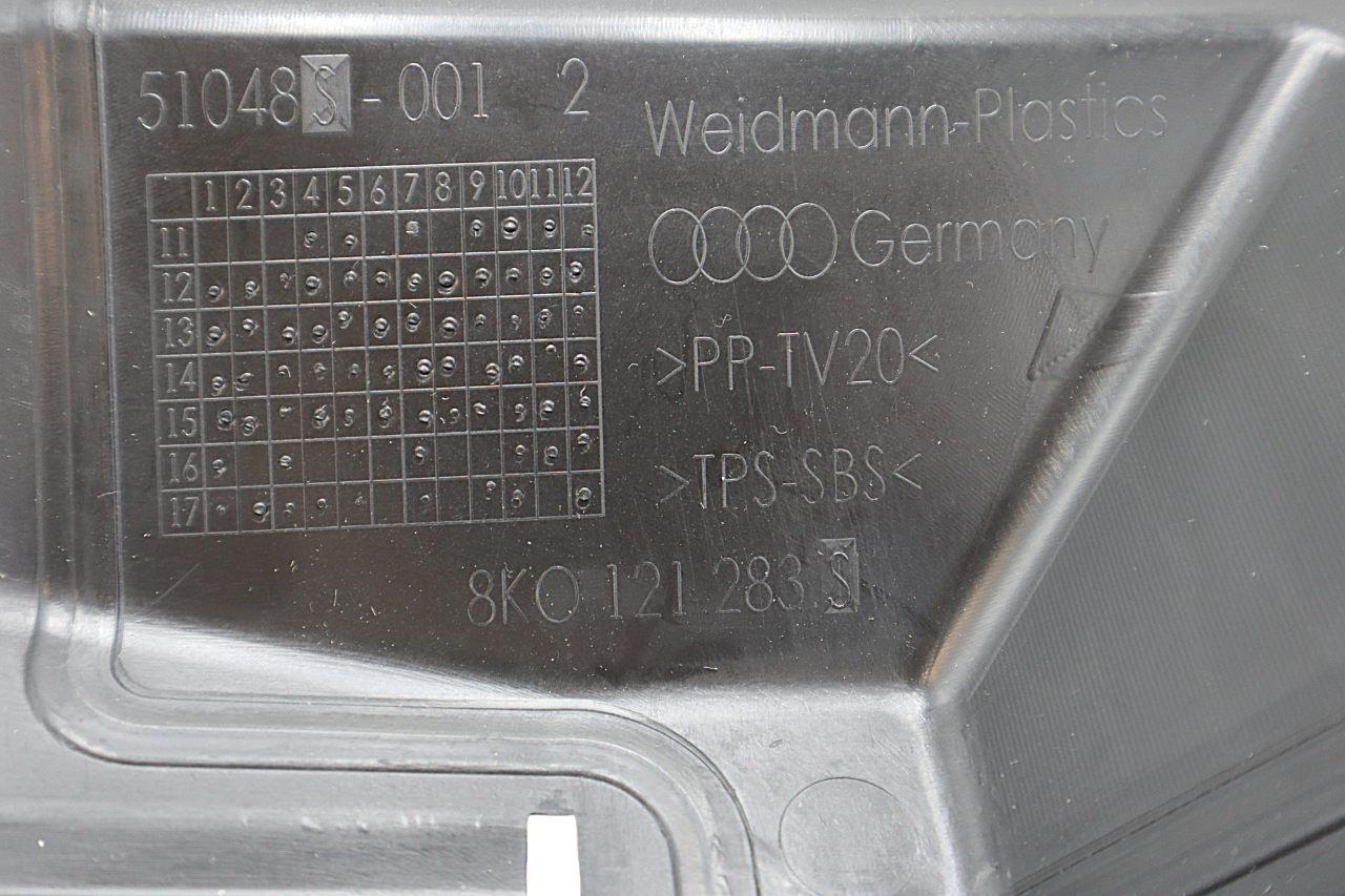 Original Audi A4 S4 Luftführung links