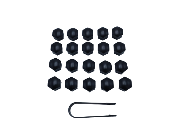 Original Abdeckkappen "SET" Audi für Radschraubenkappen schwarz inkl. Abzieher Original Abdeckkappen "SET" Audi für Radschraubenkappen schwarz inkl. Abzieher