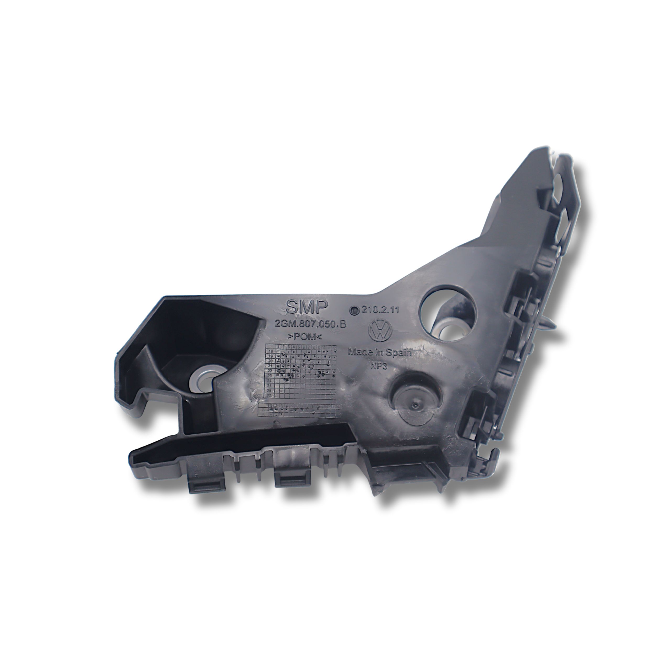 Original Volkswagen T-Cross Führungsprofil rechts vorn Stoßfänger