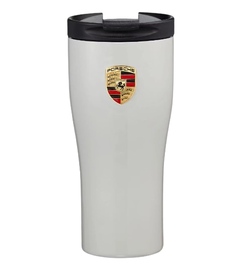 Original Porsche Thermobecher – Turbo No. 1 Logo Wappen Emblem Becher